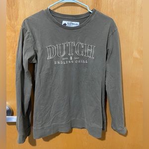 Long Sleeve Dutch Bros shirt!💚